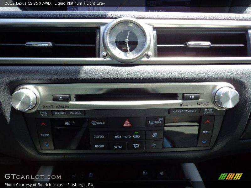 Liquid Platinum / Light Gray 2013 Lexus GS 350 AWD