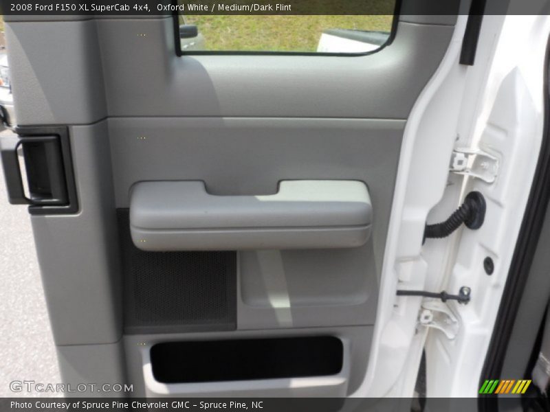 Oxford White / Medium/Dark Flint 2008 Ford F150 XL SuperCab 4x4
