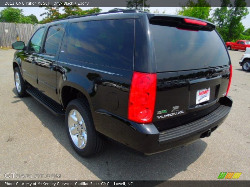 Onyx Black / Ebony 2012 GMC Yukon XL SLT
