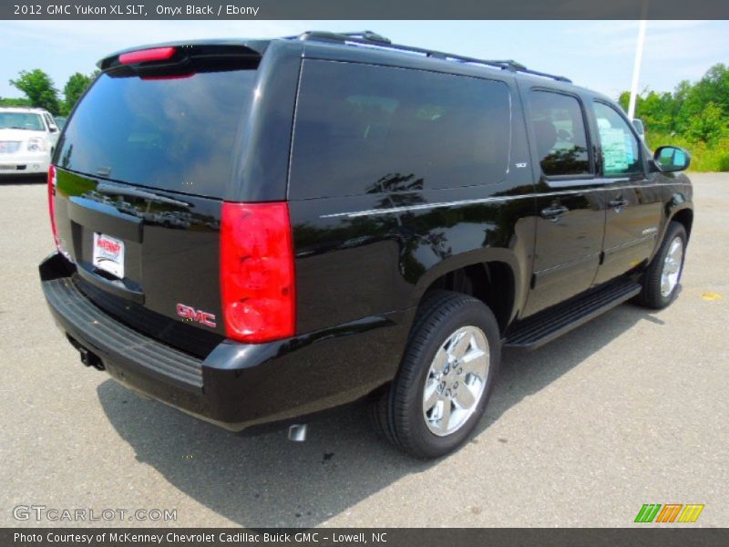 Onyx Black / Ebony 2012 GMC Yukon XL SLT