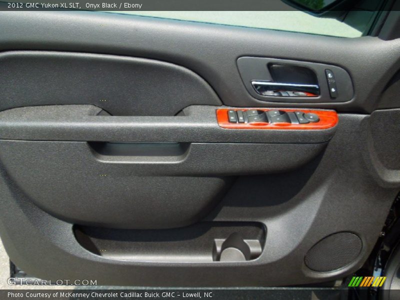 Onyx Black / Ebony 2012 GMC Yukon XL SLT
