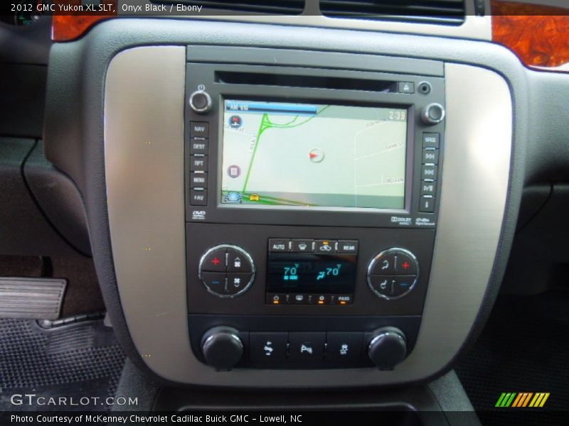 Onyx Black / Ebony 2012 GMC Yukon XL SLT