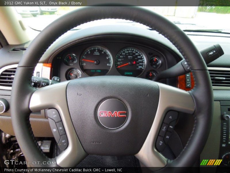 Onyx Black / Ebony 2012 GMC Yukon XL SLT
