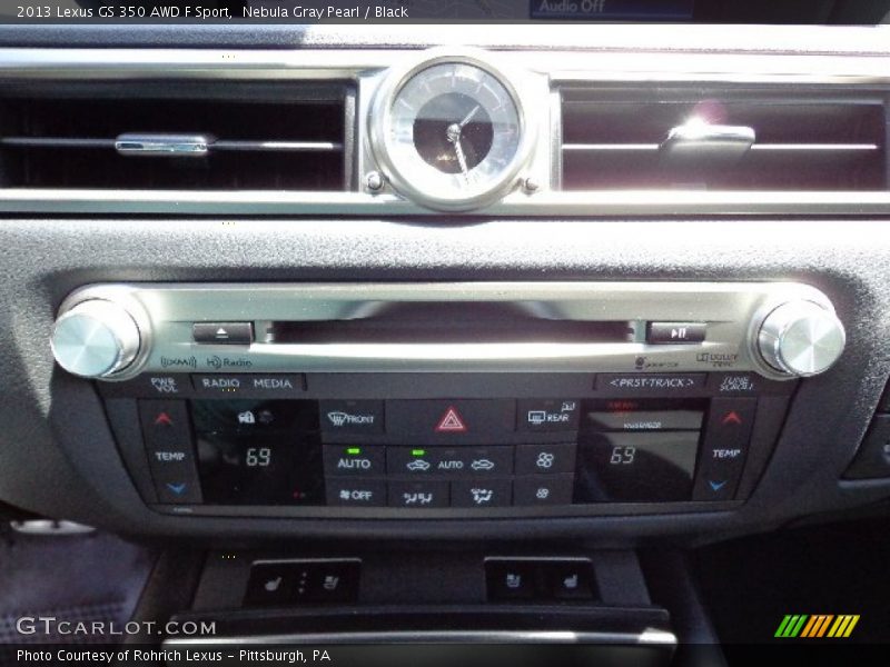 Controls of 2013 GS 350 AWD F Sport