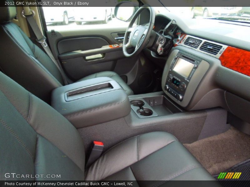 Onyx Black / Ebony 2012 GMC Yukon XL SLT
