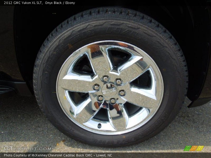 Onyx Black / Ebony 2012 GMC Yukon XL SLT