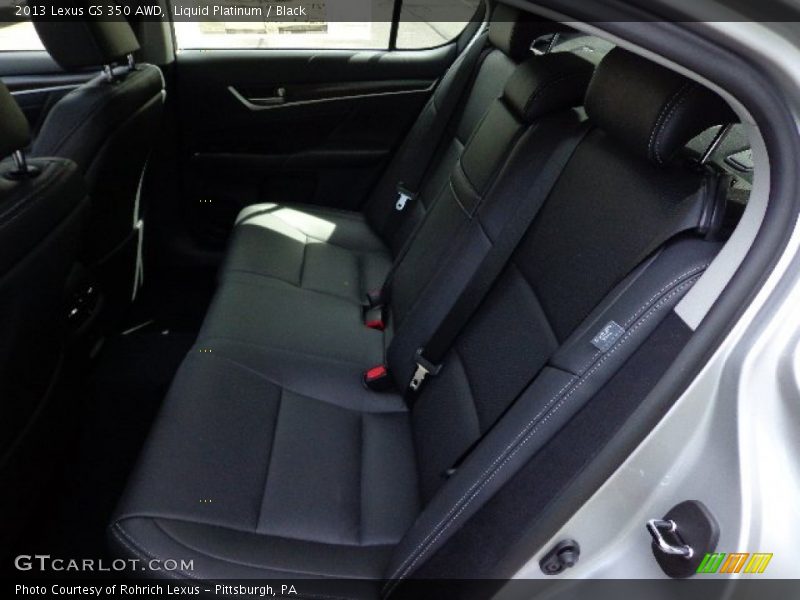 Liquid Platinum / Black 2013 Lexus GS 350 AWD