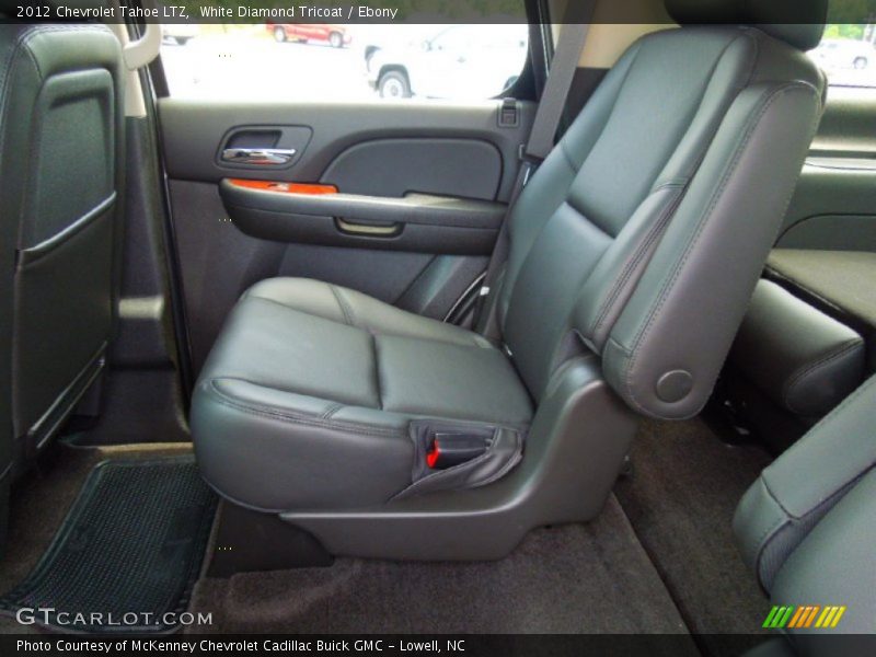 White Diamond Tricoat / Ebony 2012 Chevrolet Tahoe LTZ