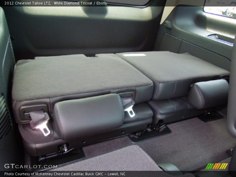 White Diamond Tricoat / Ebony 2012 Chevrolet Tahoe LTZ