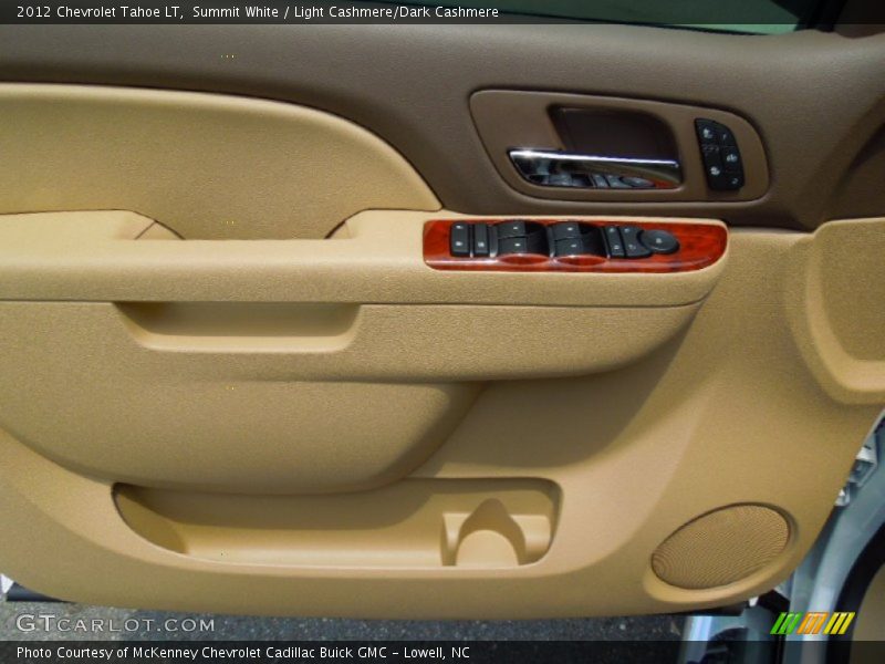 Summit White / Light Cashmere/Dark Cashmere 2012 Chevrolet Tahoe LT