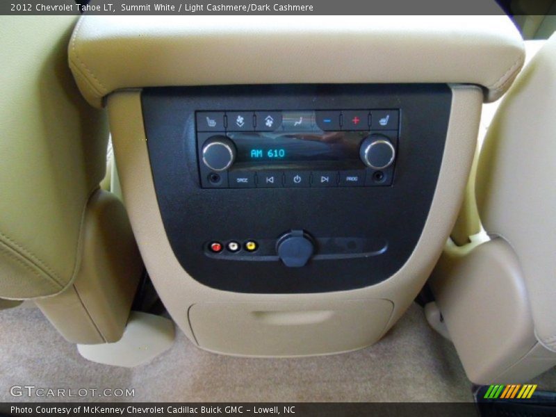 Summit White / Light Cashmere/Dark Cashmere 2012 Chevrolet Tahoe LT