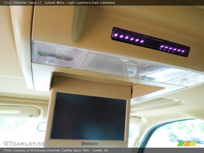 Summit White / Light Cashmere/Dark Cashmere 2012 Chevrolet Tahoe LT