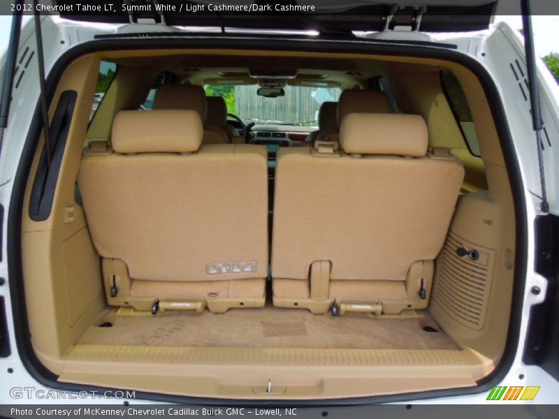 Summit White / Light Cashmere/Dark Cashmere 2012 Chevrolet Tahoe LT