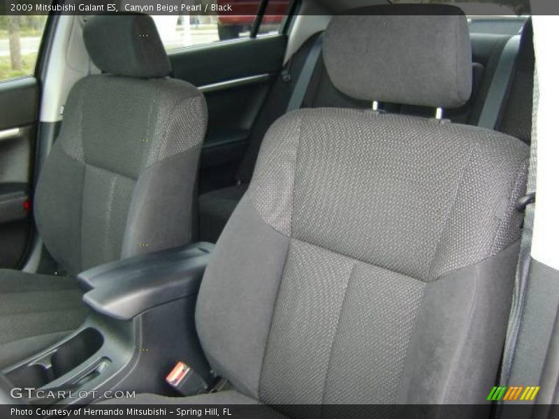 Canyon Beige Pearl / Black 2009 Mitsubishi Galant ES