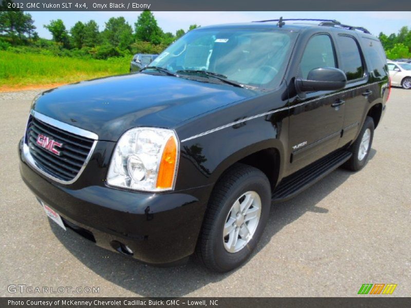 Onyx Black / Ebony 2012 GMC Yukon SLT 4x4