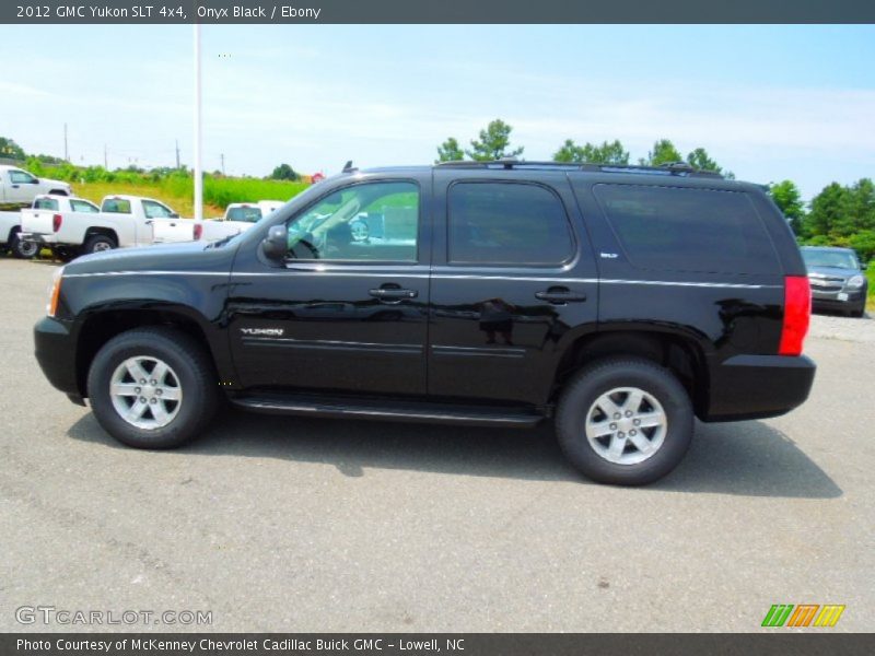 Onyx Black / Ebony 2012 GMC Yukon SLT 4x4