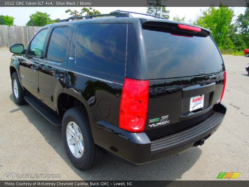Onyx Black / Ebony 2012 GMC Yukon SLT 4x4