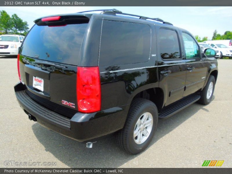 Onyx Black / Ebony 2012 GMC Yukon SLT 4x4