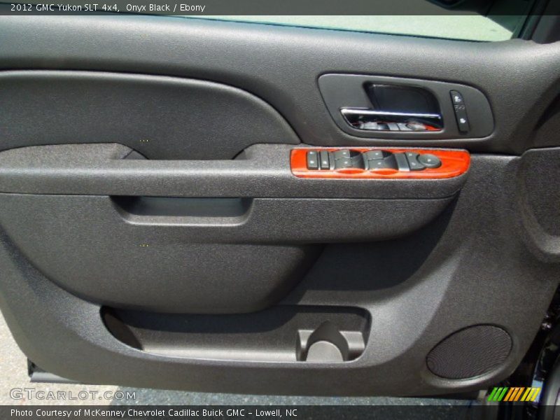 Onyx Black / Ebony 2012 GMC Yukon SLT 4x4