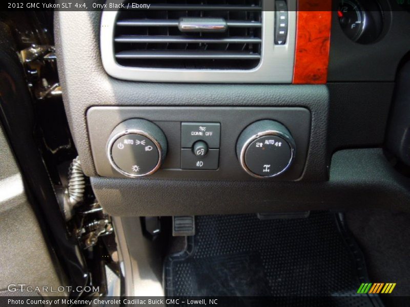 Onyx Black / Ebony 2012 GMC Yukon SLT 4x4