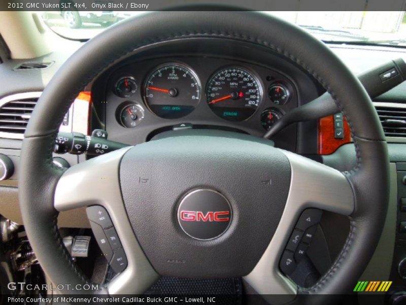Onyx Black / Ebony 2012 GMC Yukon SLT 4x4
