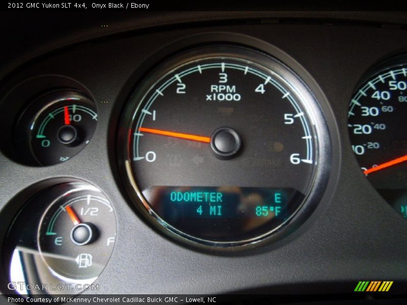 Onyx Black / Ebony 2012 GMC Yukon SLT 4x4
