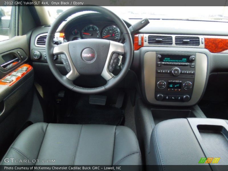 Onyx Black / Ebony 2012 GMC Yukon SLT 4x4