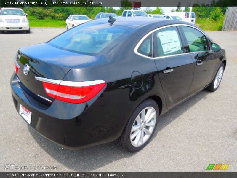 Black Onyx / Medium Titanium 2012 Buick Verano FWD