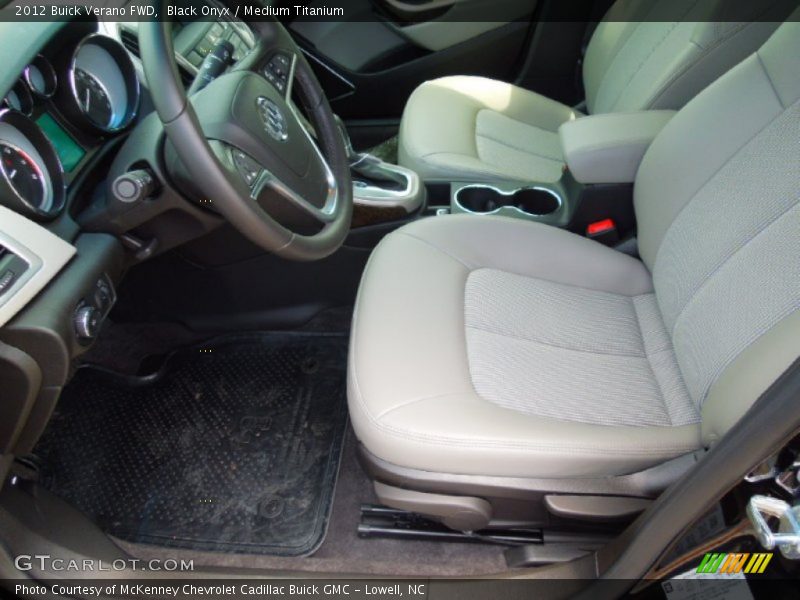 Black Onyx / Medium Titanium 2012 Buick Verano FWD