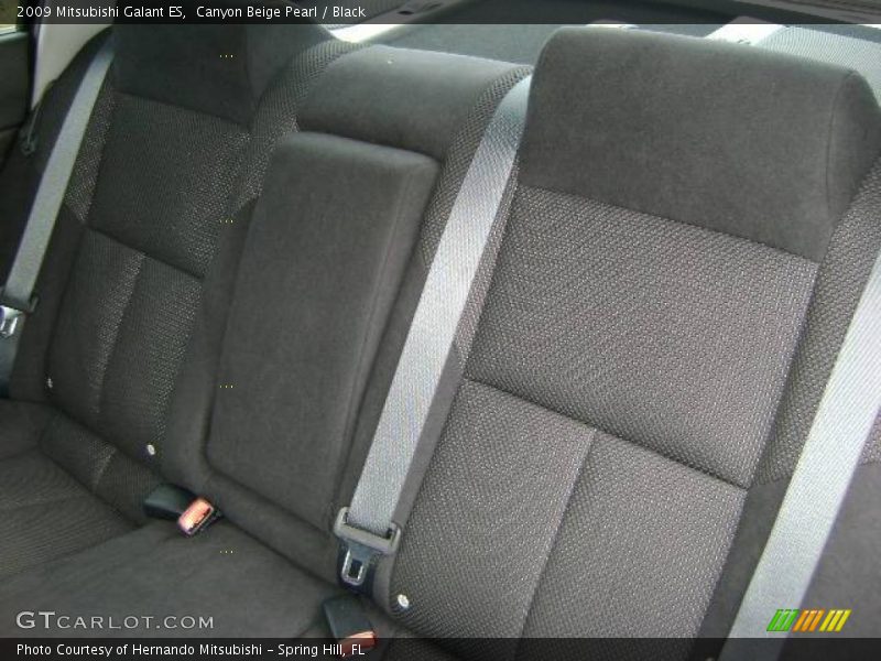 Canyon Beige Pearl / Black 2009 Mitsubishi Galant ES