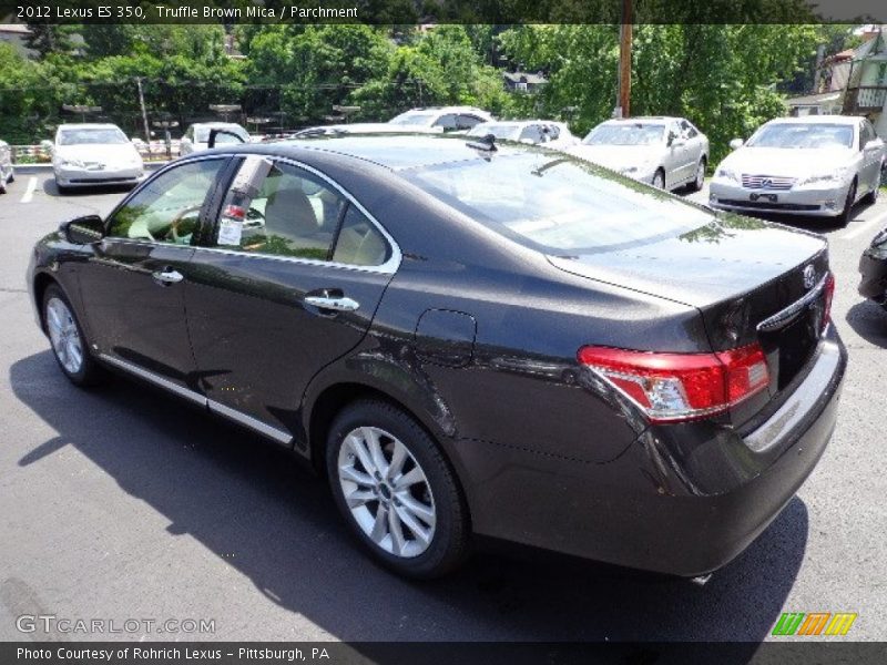 Truffle Brown Mica / Parchment 2012 Lexus ES 350