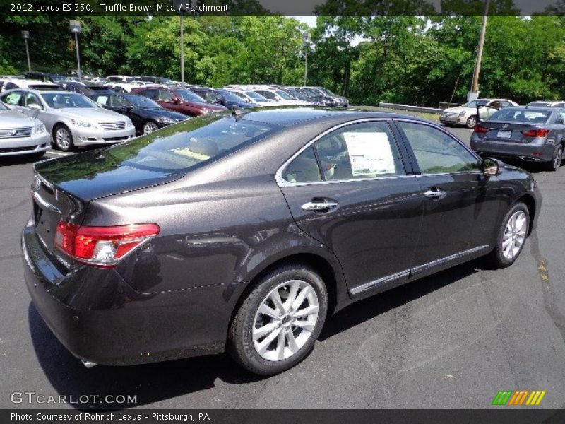 Truffle Brown Mica / Parchment 2012 Lexus ES 350
