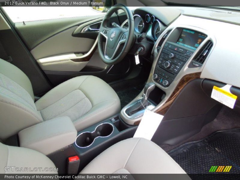 Black Onyx / Medium Titanium 2012 Buick Verano FWD