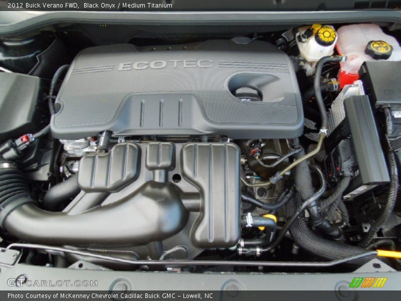 Black Onyx / Medium Titanium 2012 Buick Verano FWD