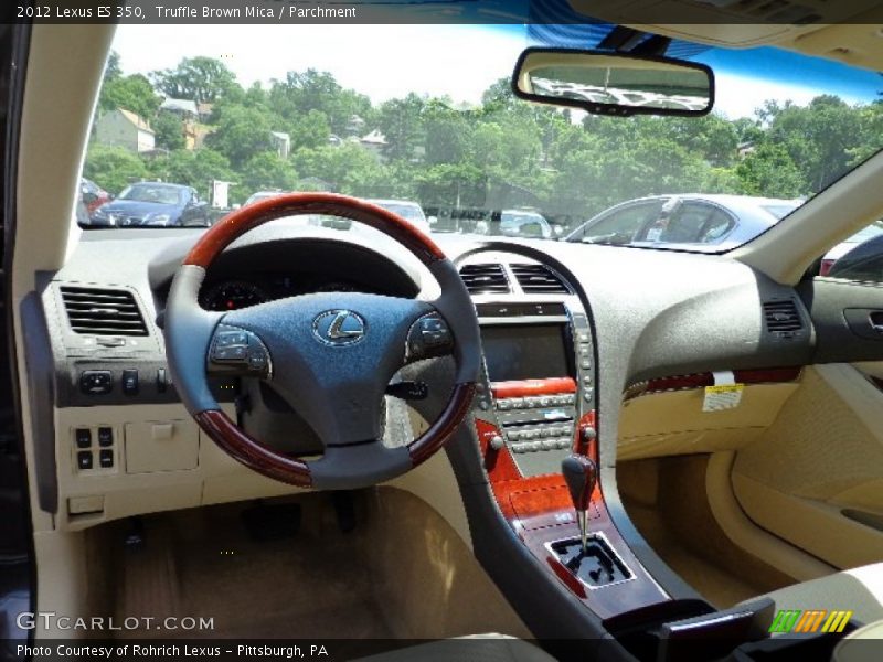 Truffle Brown Mica / Parchment 2012 Lexus ES 350