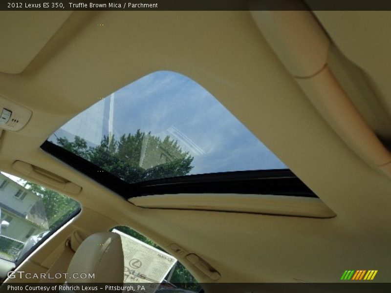 Truffle Brown Mica / Parchment 2012 Lexus ES 350