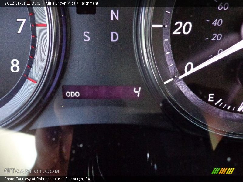 Truffle Brown Mica / Parchment 2012 Lexus ES 350