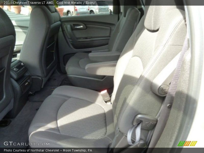 Gold Mist Metallic / Ebony 2010 Chevrolet Traverse LT AWD