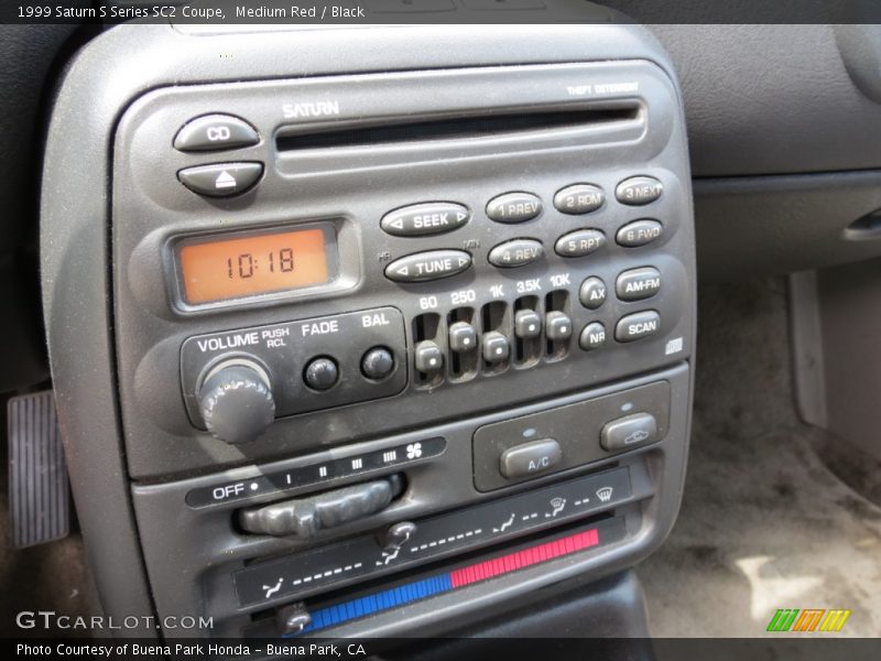 Controls of 1999 S Series SC2 Coupe