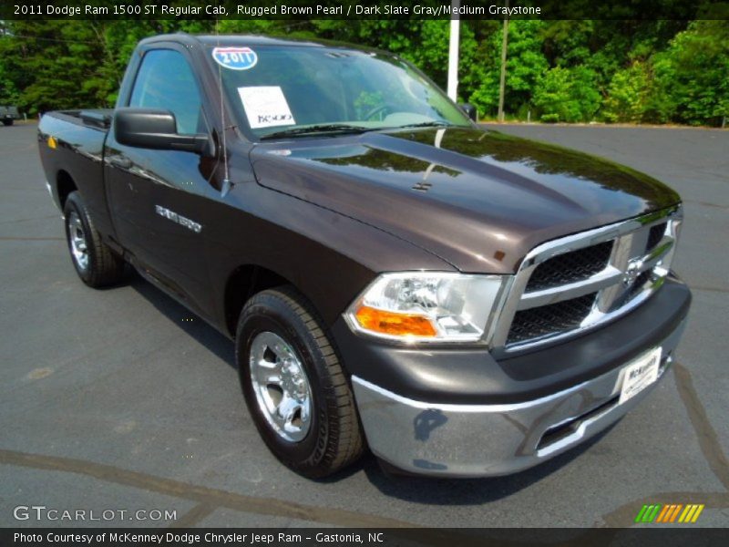 Front 3/4 View of 2011 Ram 1500 ST Regular Cab