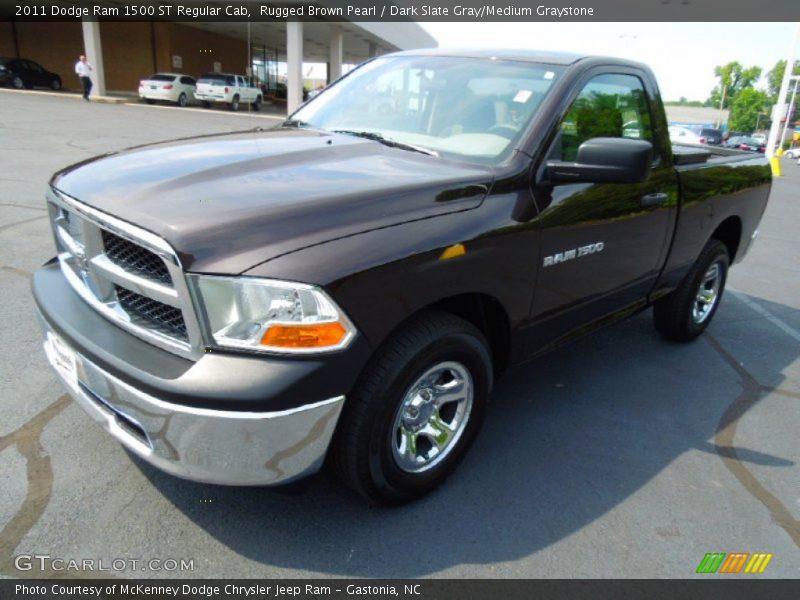 Rugged Brown Pearl / Dark Slate Gray/Medium Graystone 2011 Dodge Ram 1500 ST Regular Cab