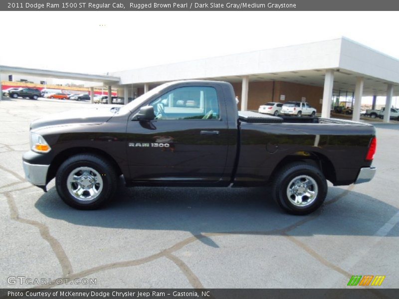 Rugged Brown Pearl / Dark Slate Gray/Medium Graystone 2011 Dodge Ram 1500 ST Regular Cab