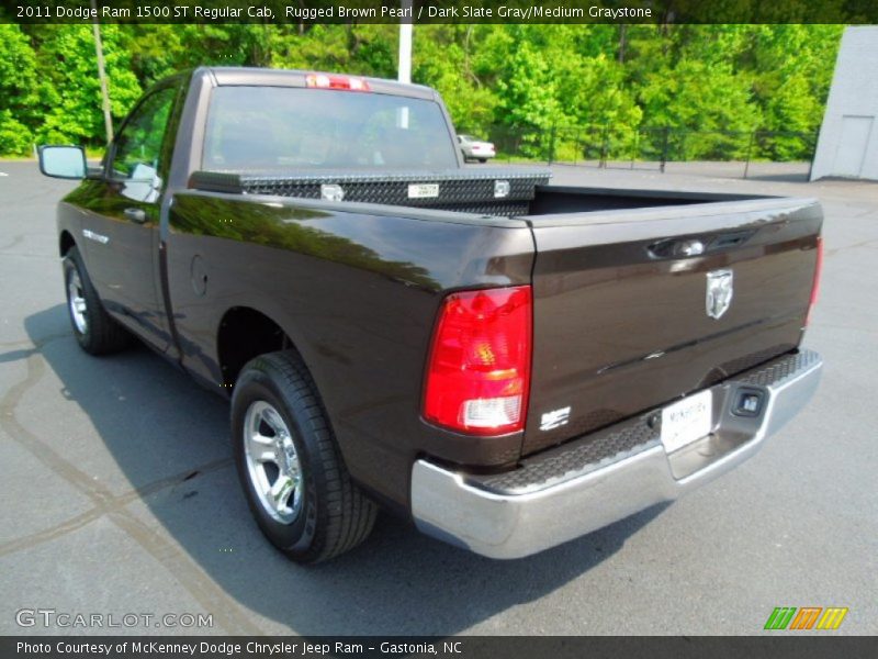 Rugged Brown Pearl / Dark Slate Gray/Medium Graystone 2011 Dodge Ram 1500 ST Regular Cab