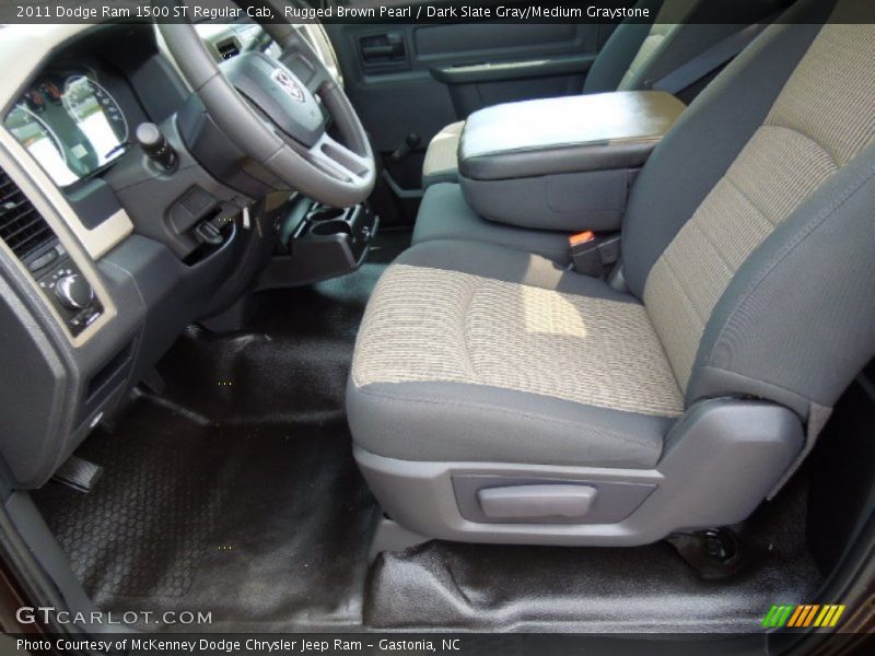 Rugged Brown Pearl / Dark Slate Gray/Medium Graystone 2011 Dodge Ram 1500 ST Regular Cab