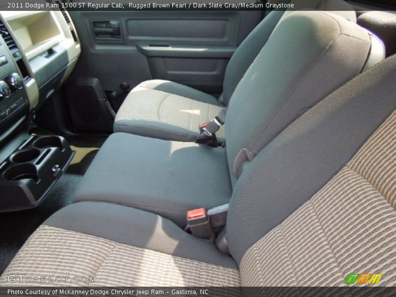 Rugged Brown Pearl / Dark Slate Gray/Medium Graystone 2011 Dodge Ram 1500 ST Regular Cab
