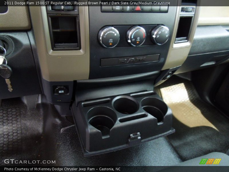 Rugged Brown Pearl / Dark Slate Gray/Medium Graystone 2011 Dodge Ram 1500 ST Regular Cab