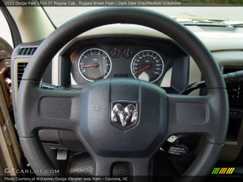 2011 Ram 1500 ST Regular Cab Steering Wheel