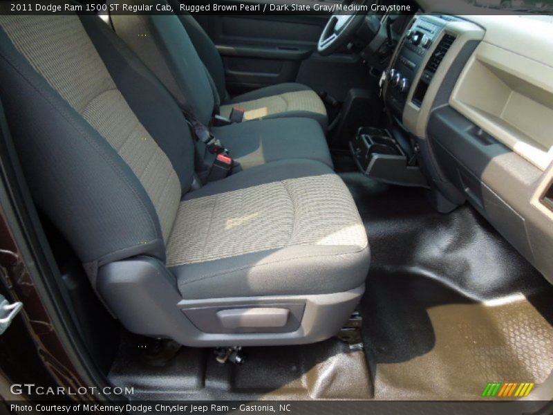 Rugged Brown Pearl / Dark Slate Gray/Medium Graystone 2011 Dodge Ram 1500 ST Regular Cab
