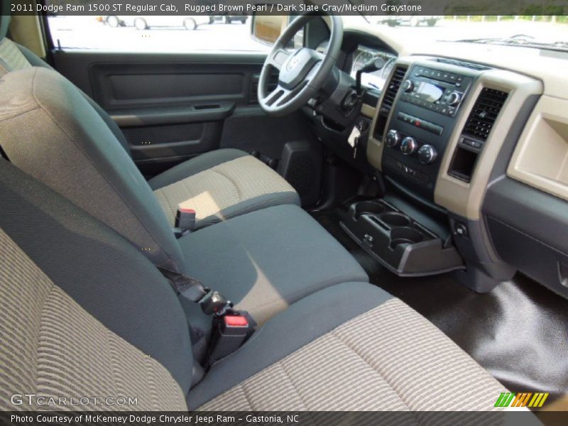 Rugged Brown Pearl / Dark Slate Gray/Medium Graystone 2011 Dodge Ram 1500 ST Regular Cab