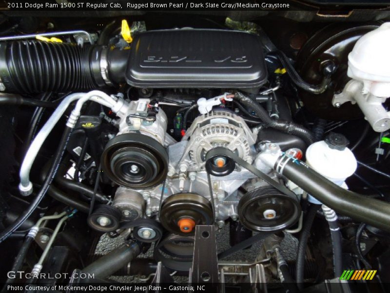  2011 Ram 1500 ST Regular Cab Engine - 3.7 Liter SOHC 12-Valve V6
